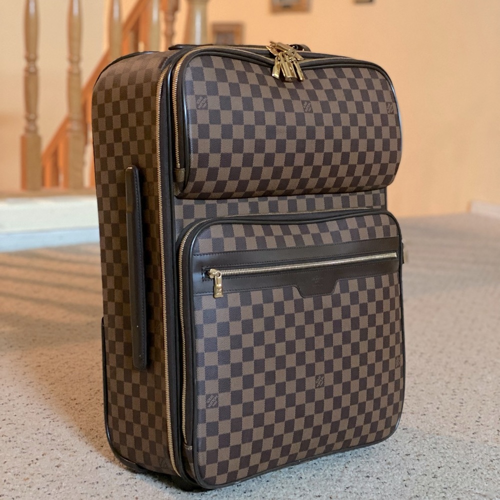 Authentic Louis Vuitton Pégase Business 55 Rolling Suitcase